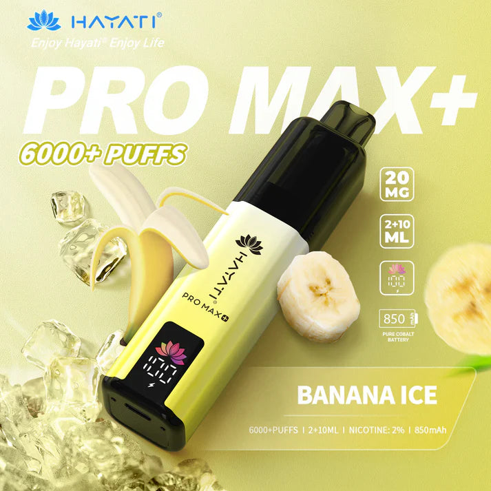 Hayati Pro Max+ 6K Puffs ( Pre-Filled Pod Kit )