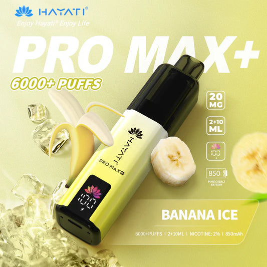 Hayati Pro Max+ 6K Puffs ( Pre-Filled Pod Kit )