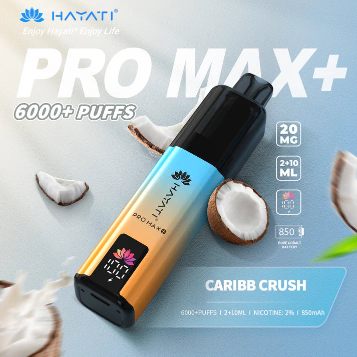 Hayati Pro Max+ 6K Puffs ( Pre-Filled Pod Kit )