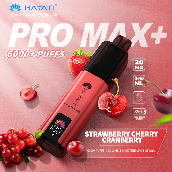 Hayati Pro Max+ 6K Puffs ( Pre-Filled Pod Kit )