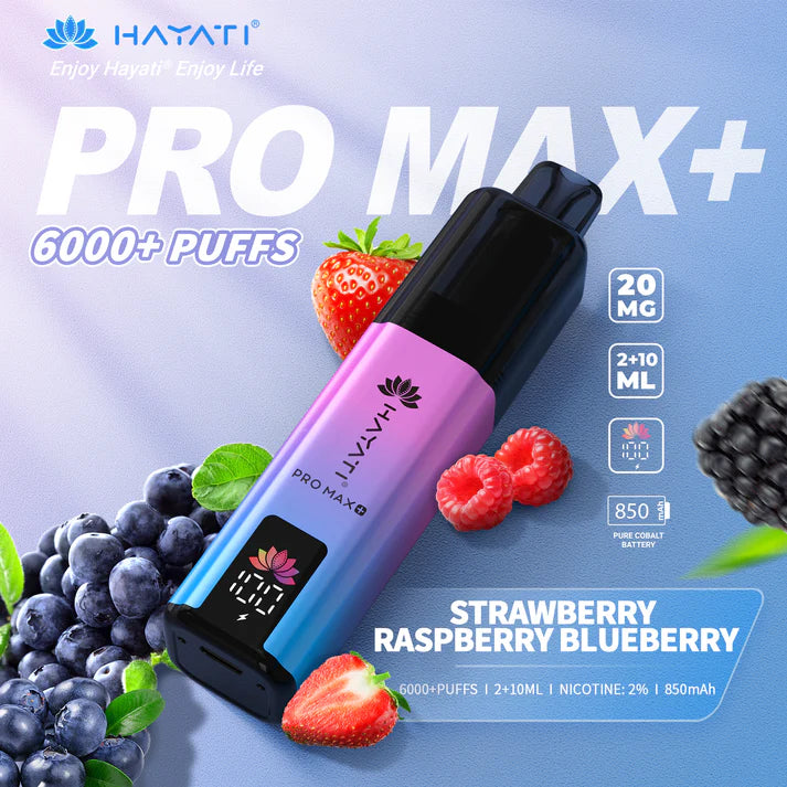 Hayati Pro Max+ 6K Puffs ( Pre-Filled Pod Kit )
