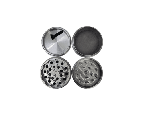 4 Part Metal Herb and Weed Grinder