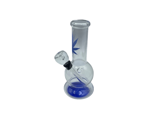 Small Glass 15 cm Bong for Travel