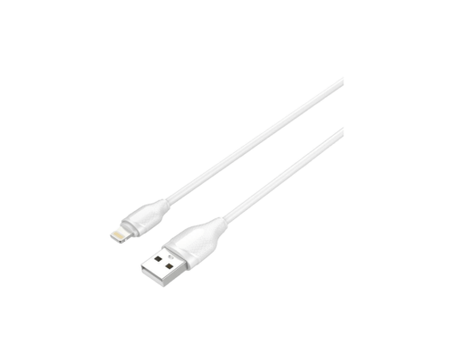 White iPhone Charging Cable 1M